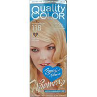 Краска-гель для волос Estel Quality Color Цветель 118 - Яркий блондин Краска-гель для волос Estel Quality Color Цветель 118 - Яркий блондин