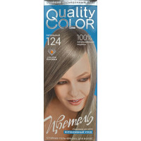Краска-гель для волос Estel Quality Color Цветель 124 - Пепельный Краска-гель для волос Estel Quality Color Цветель 124 - Пепельный
