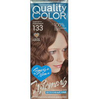 Краска-гель для волос Estel Quality Color Цветель 133 - Золотисто-коричневый Краска-гель для волос Estel Quality Color Цветель 133 - Золотисто-коричневый