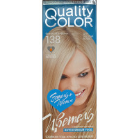 Краска-гель для волос Estel Quality Color Цветель 138 - Бежевый блондин Краска-гель для волос Estel Quality Color Цветель 138 - Бежевый блондин