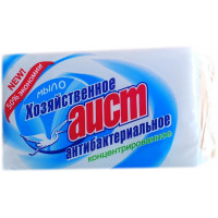 Хозяйственное мыло Аист Антибактериальное 65%, в обертке, 200 г Хозяйственное мыло Аист Антибактериальное 65%, в обертке, 200 г