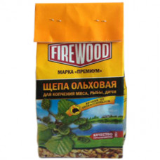 Щепа ольховая для копчения Firewood, 200 г
