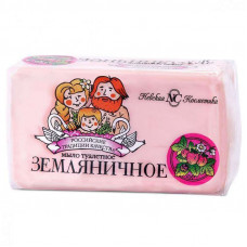 Туалетное мыло Невская Косметика Земляничное, 140 г