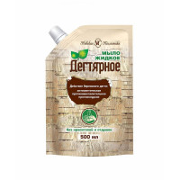 Жидкое мыло Невская косметика Дегтярное, дой-пак, 500 мл