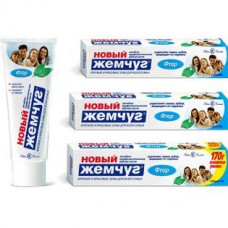Зубная паста Новый Жемчуг Фтор, 125 мл